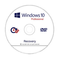 Windows 10 Professional Reinstall Recovery DVD