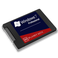 Windows 7 Professional Preinstalled SSD Drive 240GB 480GB 1TB 2TB