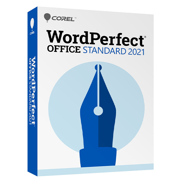 Corel WordPerfect Office Standard 2021 Windows PC Official Licence Key