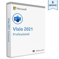 Microsoft Visio 2021 Professional 5 Devices Product Key Official Download