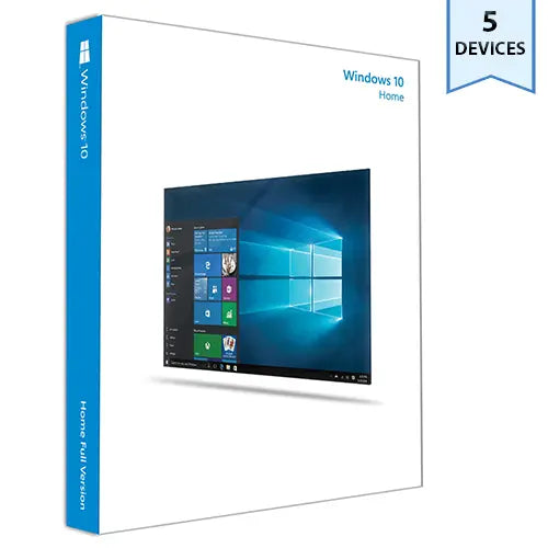 Microsoft Windows 10 Home 5 Devices License Product Activation Key