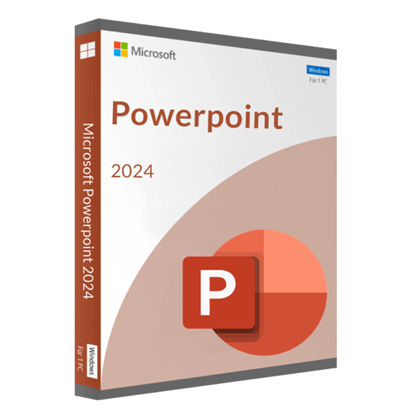 Microsoft PowerPoint 2024 1 PC Official Bind Product License Key