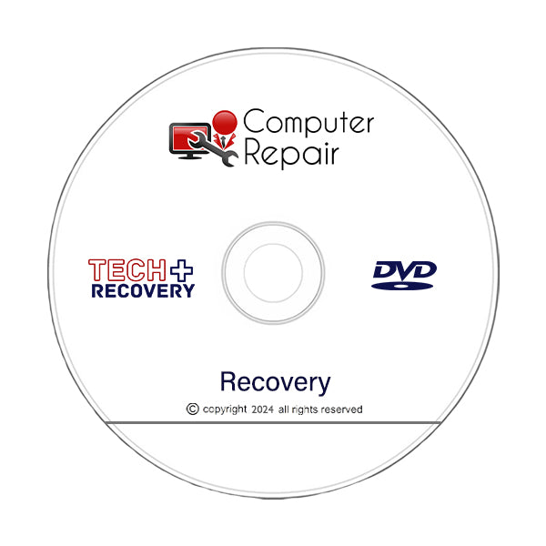 PC Laptop Repair Windows Recovery DVD